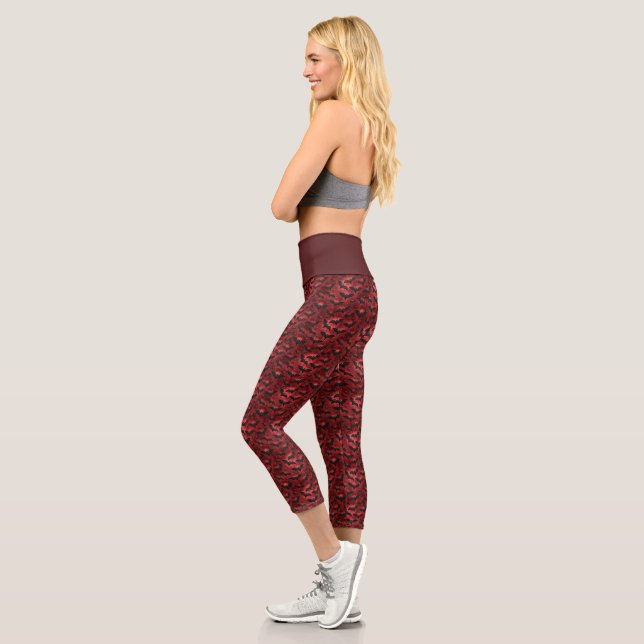 Design der Vampire-Serie 12 Capri Leggings (Links)