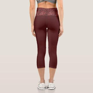 Design der Vampire-Serie 12 Capri Leggings
