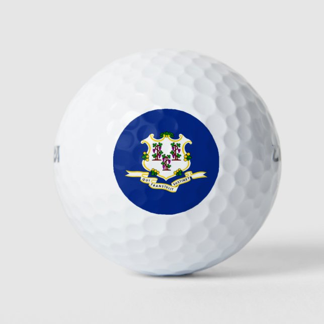 Design der Verbindungsstatusflagge Golfball (Vorderseite)