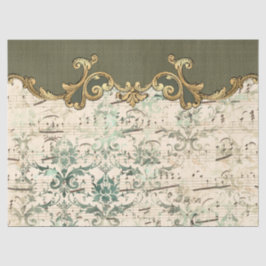 Design der Verzierten Papierserie 3 Seidenpapier