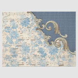 Design der Verzierten Papierserie Ephemera 10 Seidenpapier