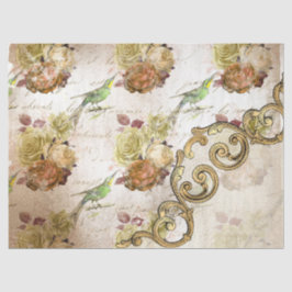 Design der Verzierten Papierserie Ephemera 11 Seidenpapier