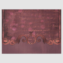 Design der Verzierten Papierserie Ephemera 15 Seidenpapier