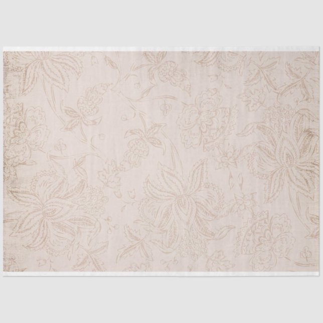 Design der viktorianischen Shabby Chic-Serie 7 Seidenpapier (Vorderseite)