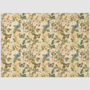 Design der Vintagen Frühjahrsreihe 7 Seidenpapier