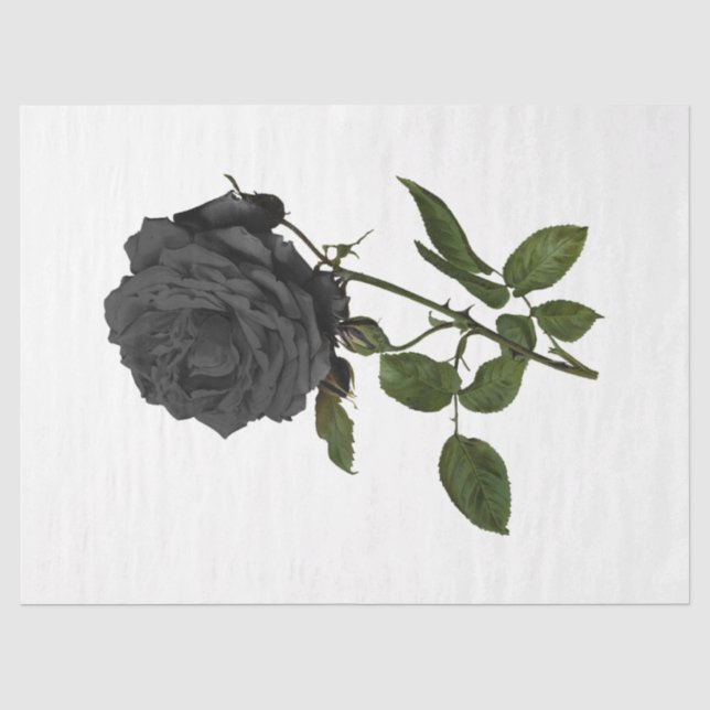 Design der Vintagen Rose 39 Seidenpapier (Vorderseite)