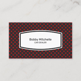 Design der Visitenkarte des Kfz-Händlers