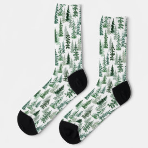 Design der Waldsocken Socken