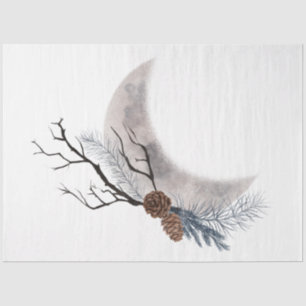 Design der Weihnachtsbird-Serie 3 Seidenpapier