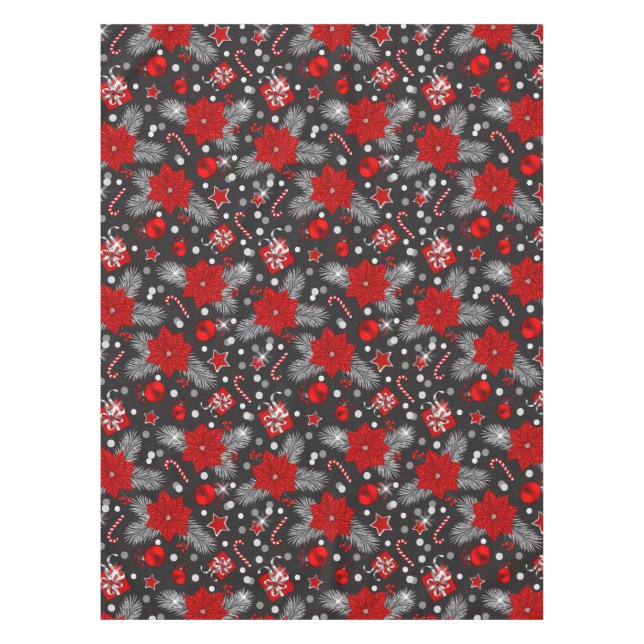 Design der Weihnachtsdekoration Tischdecke (Vorderseite)