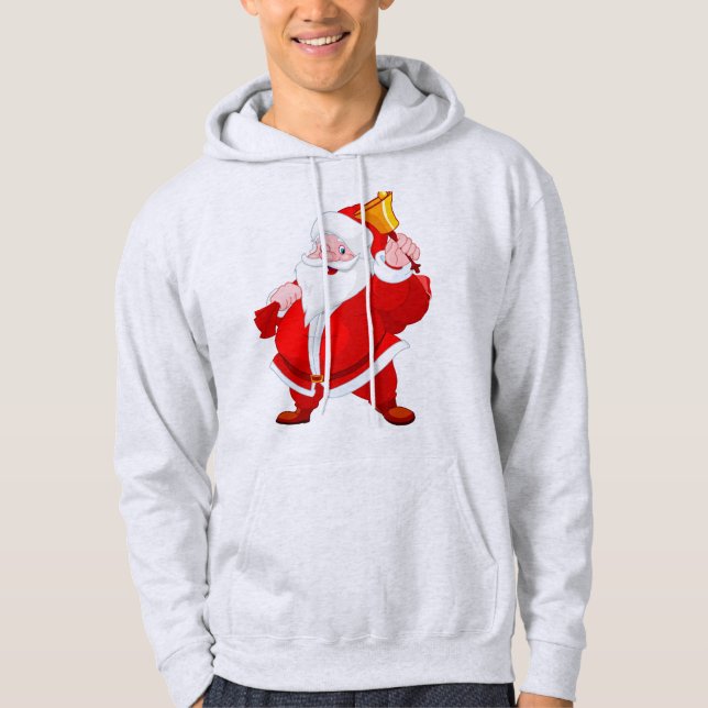 Design der Weihnachtsklausel Hoodie (Vorderseite)