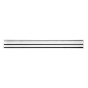 Design der weißen und schwarzen Streifen Satinband