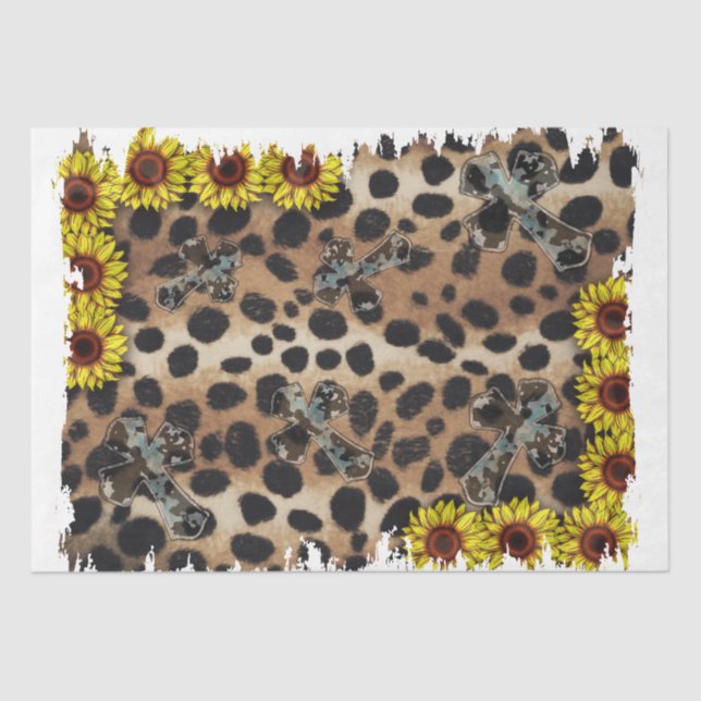 Design der Western-Serie 31 Seidenpapier (Vorderseite)