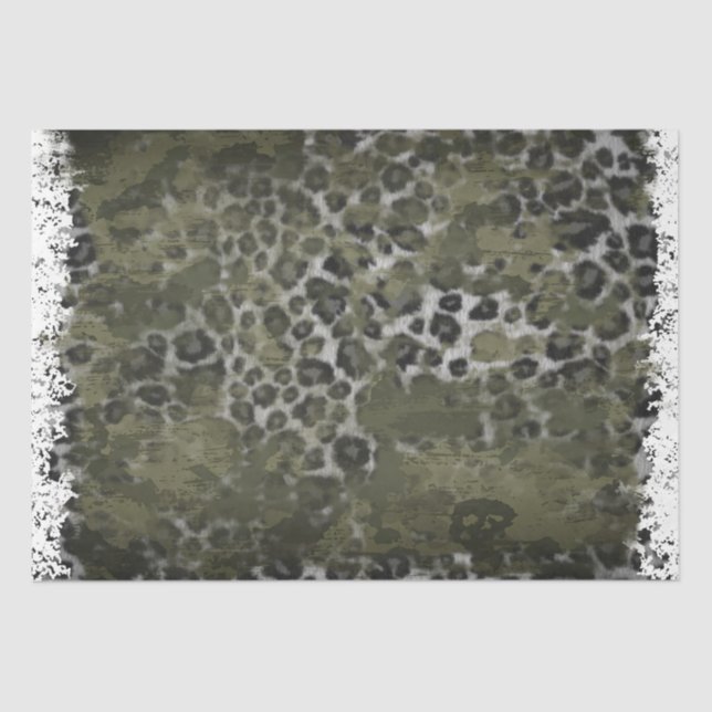 Design der Western-Serie 33 Seidenpapier (Vorderseite)