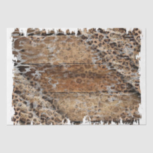 Design der Western-Serie 34 Seidenpapier