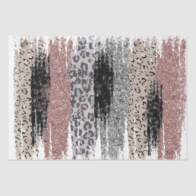 Design der Western-Serie 6 Seidenpapier (Vorderseite)