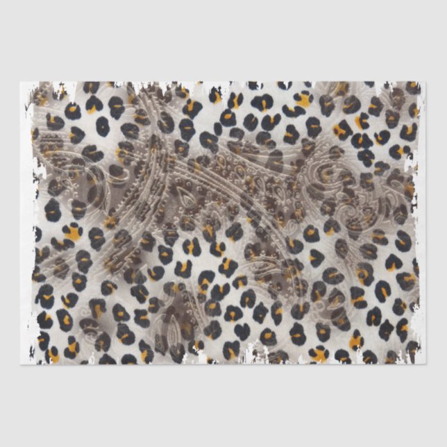 Design der Western-Serie 8 Seidenpapier (Vorderseite)