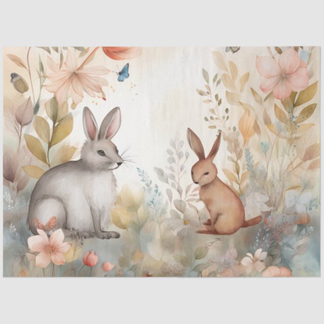 Design der Whimsikholzserie 5 Seidenpapier (Vorderseite)