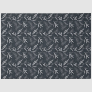 Design der Winterwaldlandserie 5 Seidenpapier