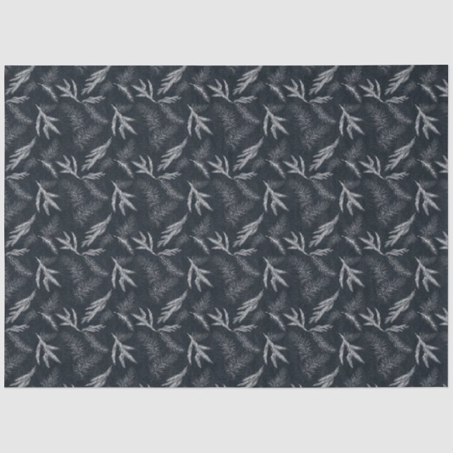 Design der Winterwaldlandserie 5 Seidenpapier (Vorderseite)