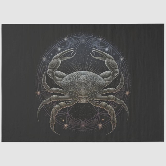 Design der Zodiac-Serie 1 Seidenpapier (Vorderseite)