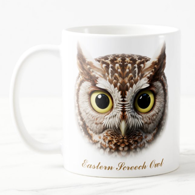 Design der zweiseitigen Tasse Owl Coffee (Von Creator hochgeladen)