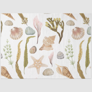 Design des 20-Blatt-Papiers der maritimen Life-Ser Seidenpapier