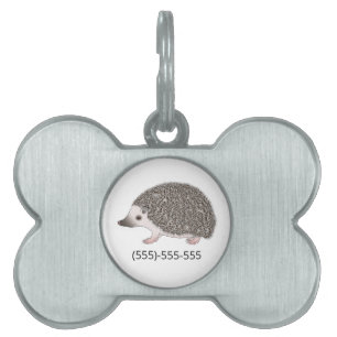 Design des afrikanischen Pygmäen-Igels mit Telefon Tiermarke