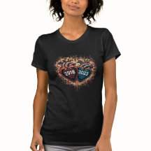 Design des anatomischen Herz-T - Shirt