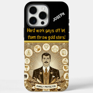 Design des Anwalts für kreativen Familienschutz iPhone 16 Pro Max Hülle