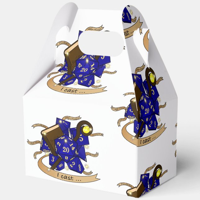 Design des Assistenten Geschenkschachtel (Rückseite)