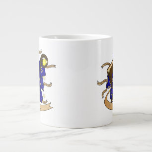 Design des Assistenten Jumbo-Tasse