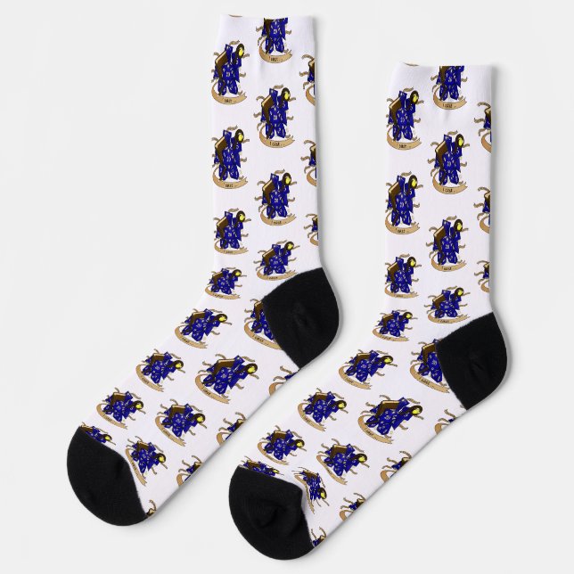 Design des Assistenten Socken (Linkes Detail)
