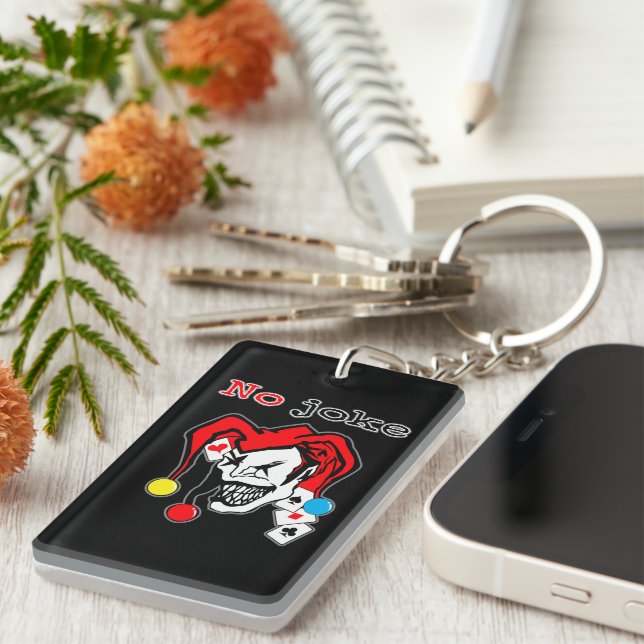 Design des Aufklebers für Joker  Schlüsselanhänger (Vorderseite rechts)