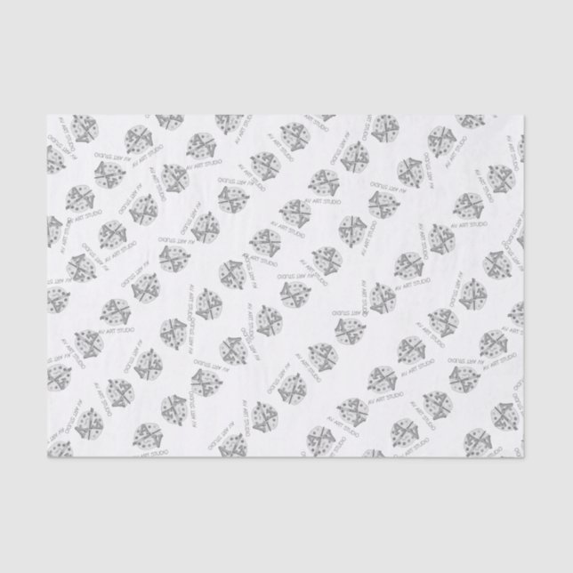 Design des AV ART STUDIO Tissue Paper Seidenpapier (Vorderseite)