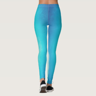 Design des blauen Ozeans Leggings