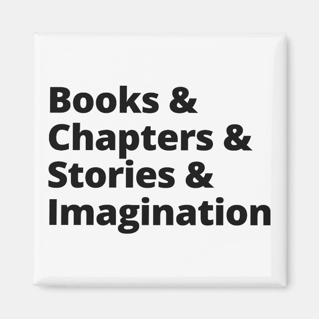 Design des Buchverlaufs Magnet (Vorne)