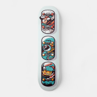 Design des Cartoon 2 Skateboard