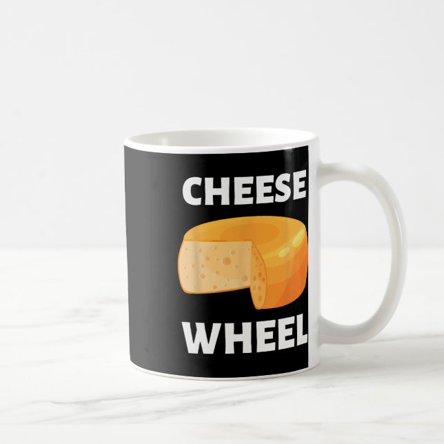 Design des Cheese Wheel Video Game Meme Kaffeetasse (Rechts)