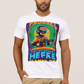 Design des Doodle Action-T - Shirt
