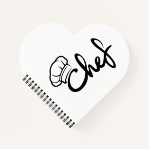 Design des eleganten Kochschürzen von Chef Notizbuch