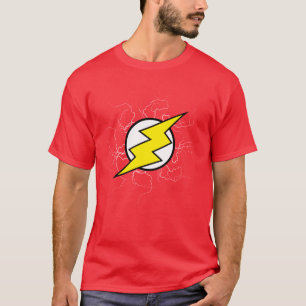 Design des elektrischen Ball-Lichteffekts T-Shirt