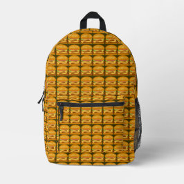 Design des Epic Fun Cheeseburger Cartoon Bedruckter Rucksack