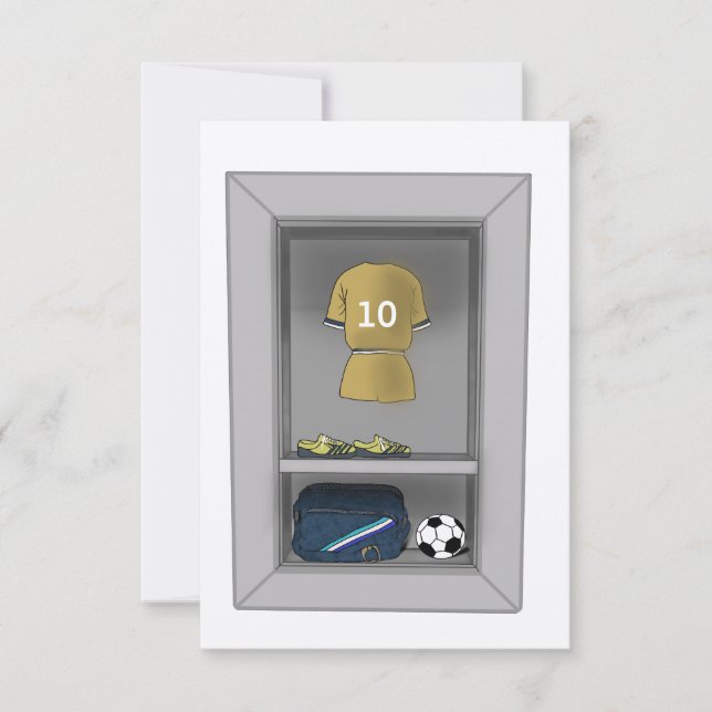 Design des Fußballspielers (Vorderseite)