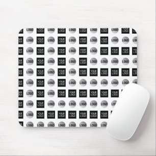 Design des geometrischen 2 Logo-Musters Mousepad