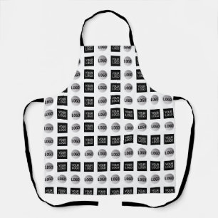 Design des geometrischen 2 Logo-Musters Schürze