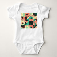 Design des geometrischen Retromusters