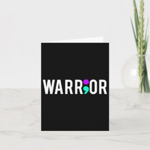 Design des Geschenks für den Selbstmordbewusstsein Karte
