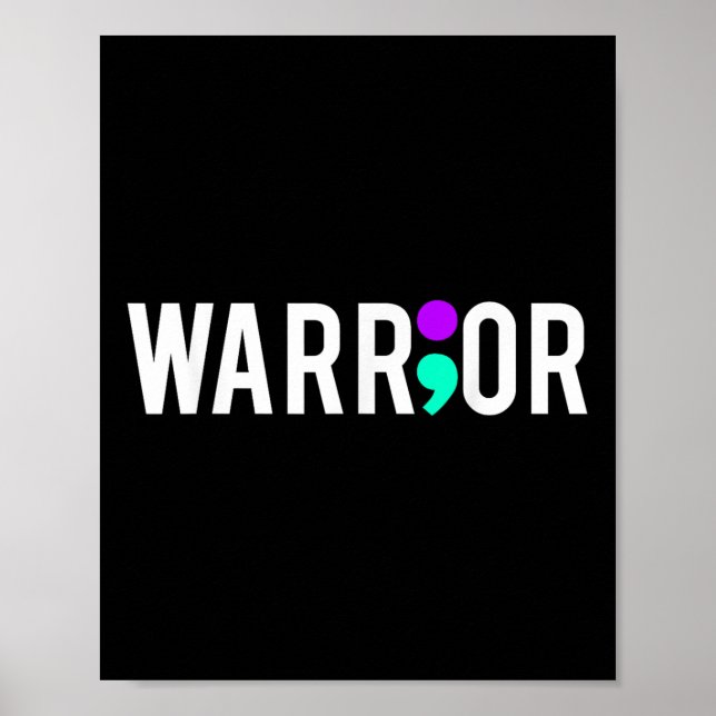 Design des Geschenks für den Selbstmordbewusstsein Poster (Vorne)