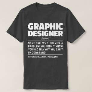 Design des Grafikdesigners Noun Beruflich Creator T-Shirt